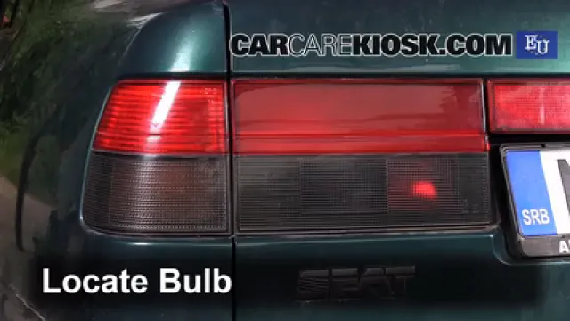 1998 SEAT Toledo TDI SE 1.9L 4 Cyl. Turbo Diesel Luces Luz de giro trasera (reemplazar foco)